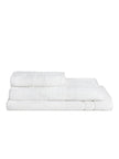 Σετ πετσέτες και χαλάκι μπάνιου homelovers organic 40X66+68X137+50X70 / White